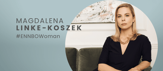 Magdalena Linke-Koszek założycielka Her impact, ENNBOWoman.